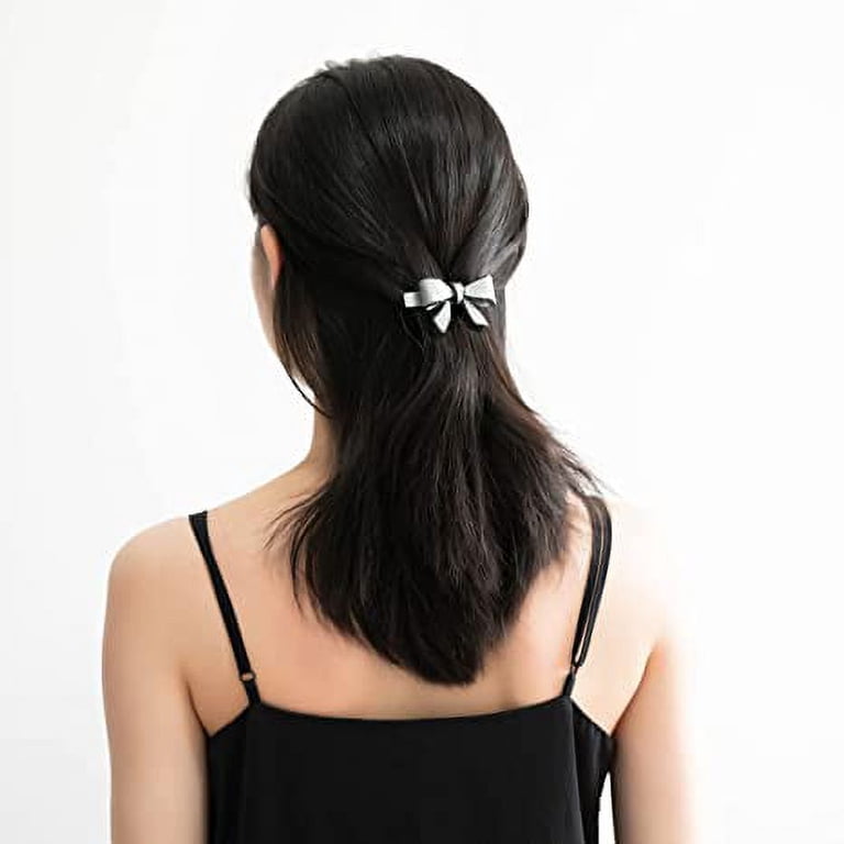 5 Elegant Black Hair Pins Black Rose Hair Pins, Dramatic Black Wedding Flower Hair  main image 4