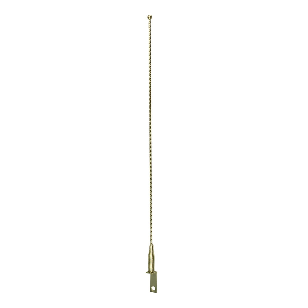 OG Lowrider Classic Twisted Antenna Gold