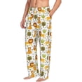 thumbnail image 2 of Daiia Tiger Lion Men's Sleep Pant with Pockets and Drawstring,Pajama Pants-Medium, 2 of 9