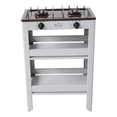 thumbnail image 1 of Parrilla Estufa Gas Anaquel 2 Quemadores P-906 Fraga cafe 1 Fraga P906, 1 of 3