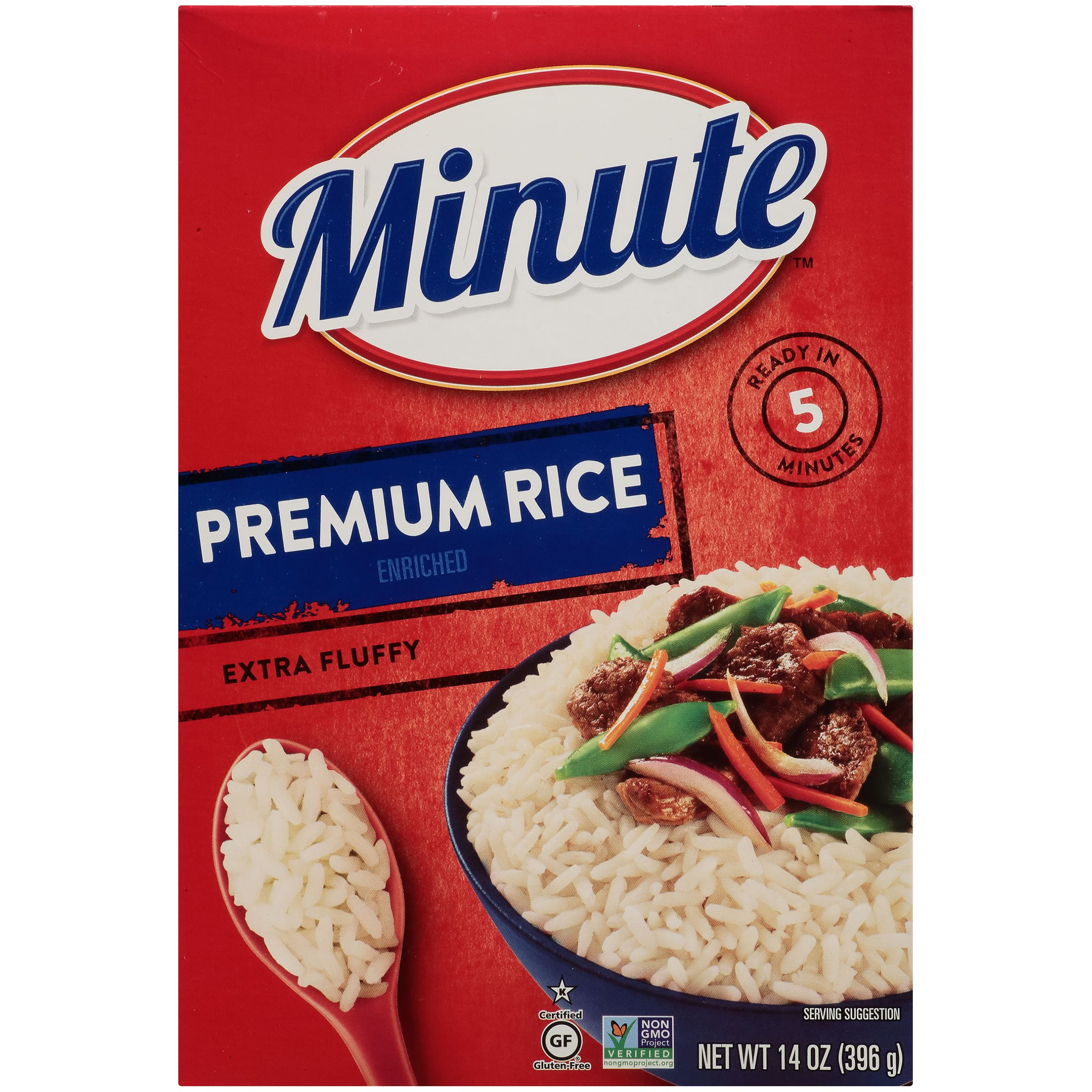 Minute Extra Fluffy Premium Rice, 14 oz