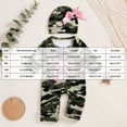 thumbnail image 5 of Mnyotv Daddy's Baby Girls Embroidered Romper Long Sleeve Jumpsuits with Bow Infants Hats Newborn Clothes Size 18M, 5 of 7