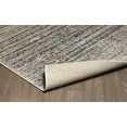thumbnail image 3 of Erbanica 3'3" x 5' Moderne Beige Gris Striped Tapis, 3 of 5