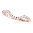 thumbnail image 4 of Aonejewelry 1.45 Carat Ttw Halo Created Ruby and Diamond Bridal Set In 14k Rose Gold, 4 of 4