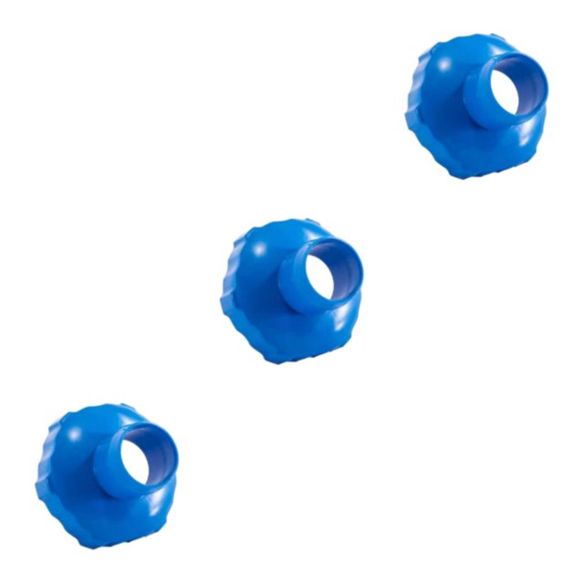 relayinert Swimming Pool Surface Skimmer For Clean And Clear Water Lightweight Plastic Hose Adapter Adjustable Durable Easy blue 3Set