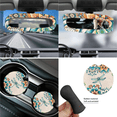 thumbnail image 6 of HUIACONG 14 Pack Mandala Dragonfly Floral Car Interior Accessory Kit, Comfortable Practical Car Seat Cover Set, Suitable for SUVs Auto Commercial Vehicles, 6 of 8