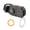 Circle Red, variant on JOHORSE Rechargeable LED Bike Tail Light, Yellow Water-Resistant Rear Bicycle Safety Light