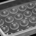 thumbnail image 1 of unbranded 2Ud Caja Para Almacenar Huevos En Refrigerador Apilable Color Beige Con Estructura Sencilla, 1 of 8