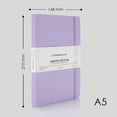 thumbnail image 2 of myPAPERCLIP Limited Edition Notebook, Soft Cover, A5 (5.83" x 8.27"), Ruled, Lilac, 2 of 6