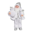 thumbnail image 3 of Figura de Papá Noel de Navidad, accesorios para muñecas, adorno decorativo multifuncional lindo para niños y niñas para mesa, dormitorio, decoración d, 3 of 8