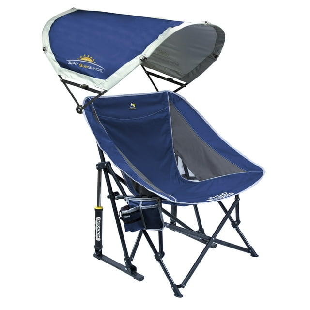 GCI Outdoor GCI Outdoor Pod Rocker with SunShade Rocking Beach Chair