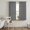 Jet Black, Pure White, variant on Rustic Floral Sheer Curtains 63 Inch Length 2 Panels Set, Boho Minimalist Flowers Pattern Black Voile Window Treatment Rod Pocket Curtains Sheers Drapes for Bedroom/Living Room/Kitchen 52x"63"x2