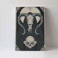 thumbnail image 4 of 16x24 inch Canvas Painting Sheep Wizard And Skull,Rustic Bar,Tavern,Man Cave Decoration Paintings Canvas,Peculiar Indoor Bedroom,Lounge,Study Wall Decor Art Prints,Sheep Wizard & Skull Poster, 4 of 6