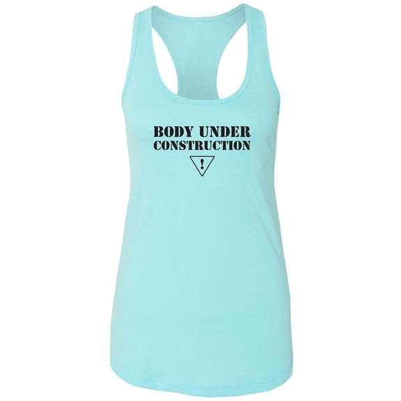 Body Under Construction Racerback Tank