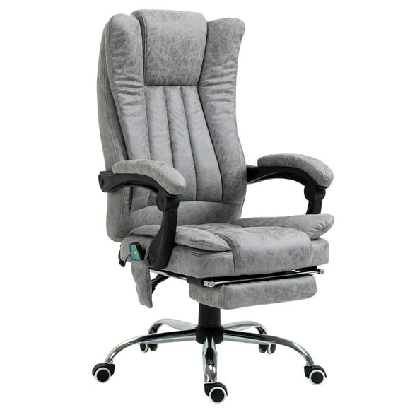 Vinsetto Chaise de Bureau Exécutive 6 Points Vibration Massage