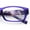 Purple, variant on Fancy Narrow Rectangle Spring Hinge Light Weight Plastic Reading Glasses Blue 1.0