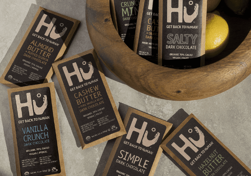 (Pack of 12) HU Hazelnut Coffee Dark Chocolate Bar, 2.1 oz