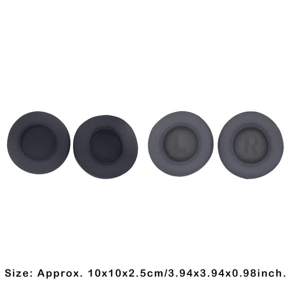 Cushion Gaming Ear Pads Leather Earpads Headset Breathable Noise Black Round Cushion Reduction Repair Parts Replacement for Corsair Virtuoso SE Type 2