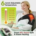 thumbnail image 3 of Wireless Smart Shoulder Massager - Electric Heating with 3 Gears & 6 Temp Levels for Muscle Relaxation, 3 of 15