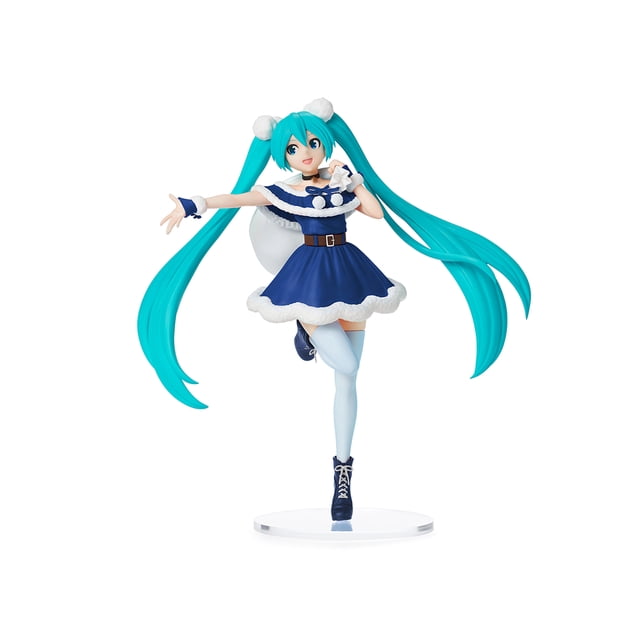 Figura Sega Prize Super Premium Vocaloid Miku Navidad 7,48 pulgadas PVC