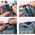 thumbnail image 3 of 3PCS Waist Adjuster Clip Women Jeans Pants Waist Tightener Waist Fitness Clip, 3 of 13