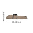 thumbnail image 3 of Allen Company Durango Firearm Case - 46-inch Soft Gun Bag - Hunting And Shooting Accessories - Multi, 3 of 32