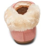 Alpine Swiss Leah Women’s Moccasin Slippers | Faux Fur Lined Slip-On House Shoes | Cozy Warm Comfortable Indoor Outdoor | Stylish Durable
