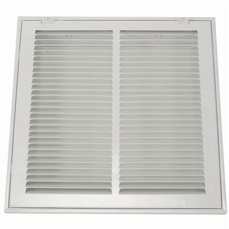 12" x 12" Filtered Return Air Grille, White