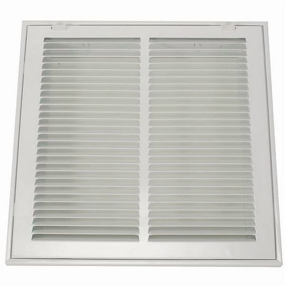12" x 12" Filtered Return Air Grille, White