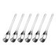 thumbnail image 1 of Uxcell 6 piezas Cucharas de Sopa de Acero Inoxidable Chinas para Postre Cereal Tonalidad Plateada, 1 of 5