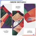 thumbnail image 6 of FORMRS Boys Pajama Pants with Pockets Size 13-14Y Kids Lounge Sleep Bottoms, Red and Purple Plaid Pattern, 6 of 8