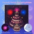 thumbnail image 4 of Lockways 3D Pop Up Firework Birthday Cards, Musical LED Lights Cards, Birthday Gifts for Mom Women Men Dad Father Wife, 4 of 8