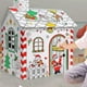 thumbnail image 3 of Christmas Playhouse Color, Kids Cardboard Coloring House, Diy Life-Size House, 3 of 5