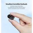 thumbnail image 4 of Piegricdiat Audífonos Bluetooth 5.3 Inalámbricos para Dormir, Negros, 4 of 7