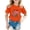 Orange, variant on 100 Day Of School Shirt Kids Boys Girls Cute Graphic Print Round Neck Tee Back To School Comfortable Casual Soft Shirts Tshirts Tops 1-13 Years