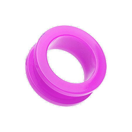 

Neon Colored Acrylic Screw-Fit Ear Gauge Tunnel Plug