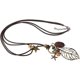 thumbnail image 2 of Collar vintage con colgante de madera, collares largos para mujer, joyería hecha a mano de estilo étnico bohemio oso de fresa Electrónica, 2 of 5