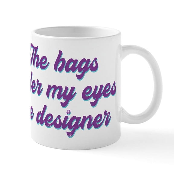 CafePress - Designer Eyes - 11 oz Ceramic Mug - Novelty Coffee Tea Cup