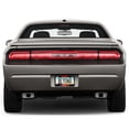 thumbnail image 4 of Dodge Challenger R/T Classic Racing Stripe Black Metal License Plate Frame, 4 of 8