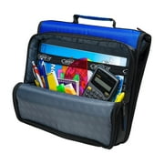 Case It Universal Zipper Binder 3 Rings 2 Capacity 11 x 8.5 Black LT007BLACK