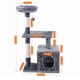 thumbnail image 1 of Domestic Delivery Cats Climbing Trestle Pet Scratcher Tree Candos Multi-Levels Jumping Furniture Ball Cat Playing Toys With Nest ShopWise Round, 1 of 18