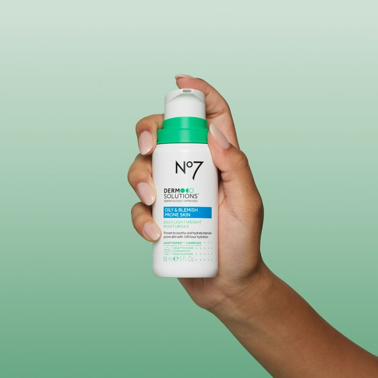 NO7 Derm Solutions Hydrating Facial Moisturizer for Normal to Oily