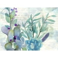 thumbnail image 2 of Kimberly, Allen 24x19 White Modern Wood Framed Museum Art Print Titled - Watercolor Floral 4, 2 of 4