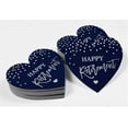 thumbnail image 4 of Inkdotpot 50 Pack Happy Retirement Favor Paper Tag Craft Real Silver Foil Hang Tag, 4 of 6