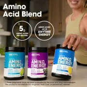 Optimum Nutrition, Essential Amino Energy, Powder, Concord Grape, 30 Servings