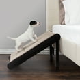 thumbnail image 2 of PETMAKER Foldable Wooden Pet Ramp for Bed, Couch, or Vehicle (Gray/Cream), 2 of 11