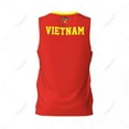 thumbnail image 3 of Vietnam Flag Men Basketball Sports Jersey Running Fitness Multifunction Sleeveless tshirt Exclusive Custom Name Nunber, 3 of 8