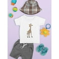 thumbnail image 3 of Standing Giraffe T-Shirt Infant -Image by Shutterstock,  24 Months, 3 of 4
