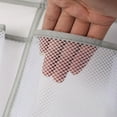 thumbnail image 4 of Space Saving Door Mounted Shoe Organizer with Twelve Transparent Mesh Pockets and Durable Metal Hooks for Secure Over Door Storage, 4 of 6
