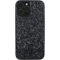 Compatible with iPhone Case,Crystal Diamond Glitter Bling Sparkly Soft Shockproof Cover for Women Girls Phone Case (Black,iPhone X/Xs)